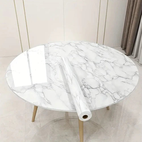 Papel de Parede Efeito Mármore Autoadesivo | LuxeMarble